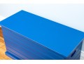 Painted Blue Storage Chests