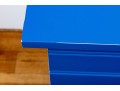 Painted Blue Storage Chests