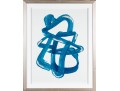 Framed Abstract Print, Signed And Numbered 