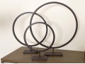 Crate & Barrel Iron Spheres