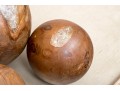 Wood And Resin Spheres