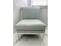A. Rudin Waterproof Leather Slipper Chair