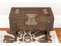 Vintage Chest On Carved Legs