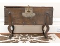Vintage Chest On Carved Legs