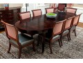 William Switzer Italian Handcrafted Oval Extending Dining Table 