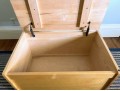 Pine Storage Trunk With Slow Close Hinges