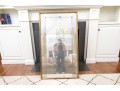 Trumeau Mirror With Antiqued Dutch Gold Frame