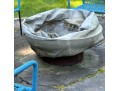 Seasons Steel Elliptical Fire Pit With Cover