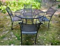 Wrought Iron Outdoor 5 Pc Set