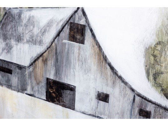 Casa Fine Arts Weathered Barn Canvas Wall Art