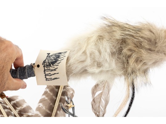 Native American Coyote Skull Spirit Dancer