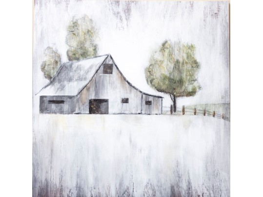 Casa Fine Arts Weathered Barn Canvas Wall Art