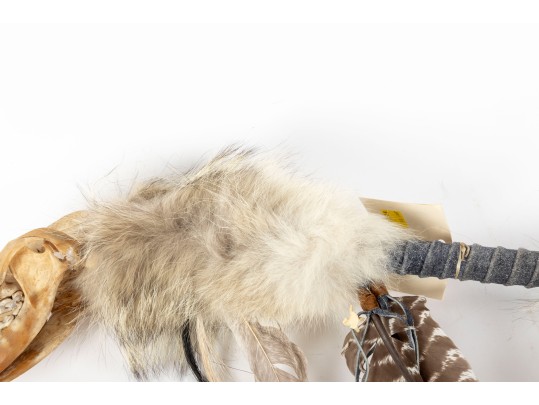 Native American Coyote Skull Spirit Dancer