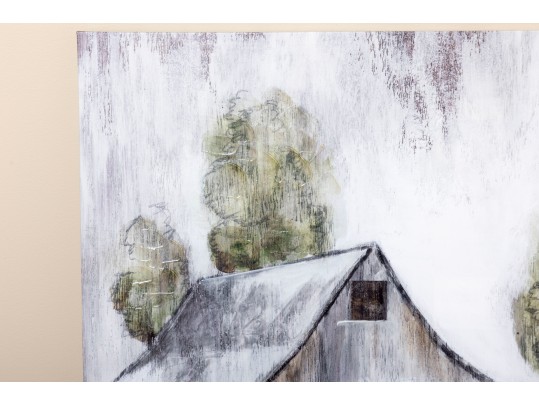 Casa Fine Arts Weathered Barn Canvas Wall Art