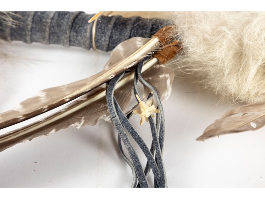 Native American Coyote Skull Spirit Dancer