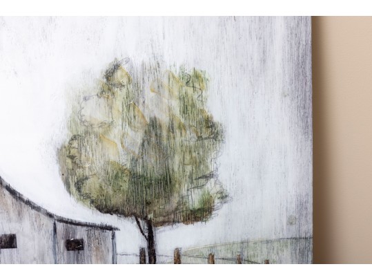 Casa Fine Arts Weathered Barn Canvas Wall Art