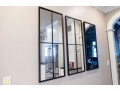Trio Of Modern Decorative Iron Wall Mirrors