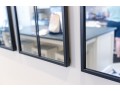 Trio Of Modern Decorative Iron Wall Mirrors