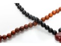 Coral, Tourmaline & River Stone Beaded Bracelets And Necklaces