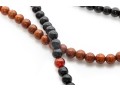Coral, Tourmaline & River Stone Beaded Bracelets And Necklaces