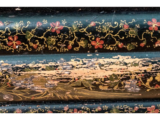 Antique Japanese Lacquered Curio Cabinet