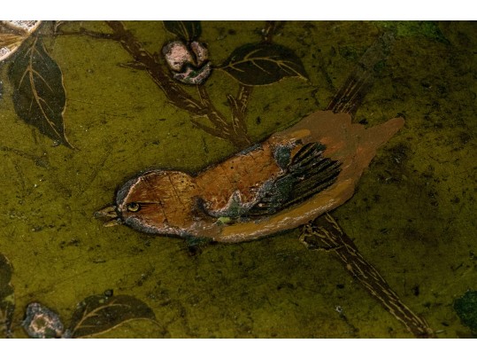 Antique Japanese Lacquered Curio Cabinet