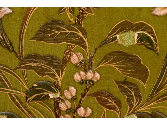 Antique Japanese Lacquered Curio Cabinet