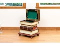 Wonderful Trompe L'oeil Stacked Book Storage Side Table