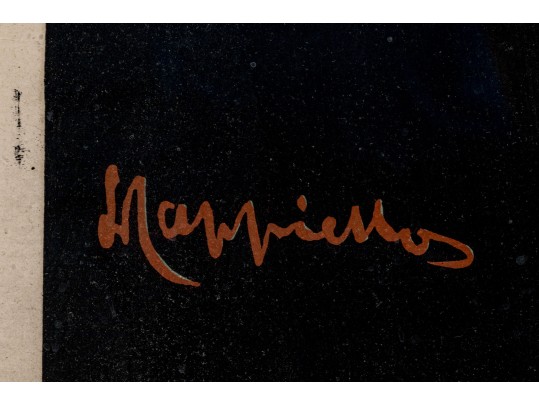 Cognac Pellisson Framed Reproduction Advertising Poster