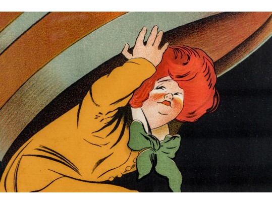 Cognac Pellisson Framed Reproduction Advertising Poster