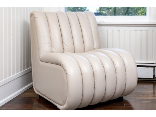 Interlude Home Low Profile Accent Chair 
