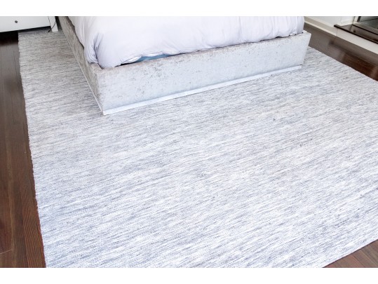 Calming Woven Cotton Area Rug, 10’-3” X 14’-2”