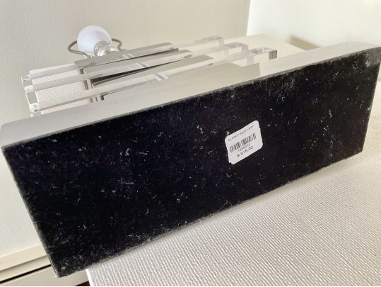 Pair Of Chrome & Acrylic 