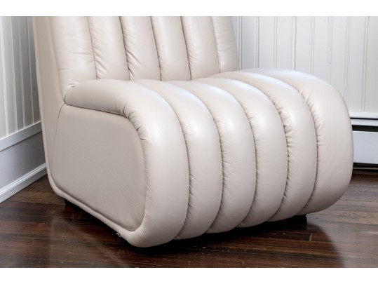 Interlude Home Low Profile Accent Chair 