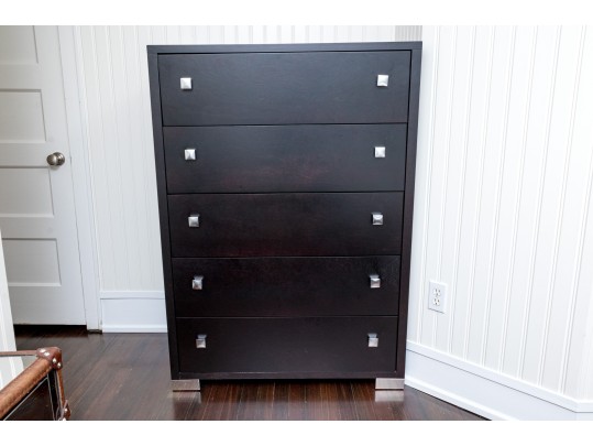 Refined Wood Laminate Chest Of Drawers 