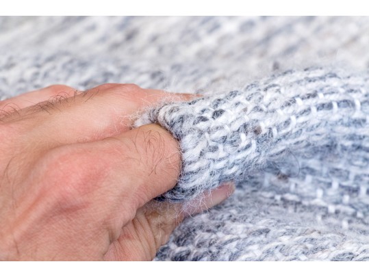 Calming Woven Cotton Area Rug, 10’-3” X 14’-2”