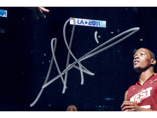 Basketball East V West Championship Game, Autographed By Amar'e Stoudemire 