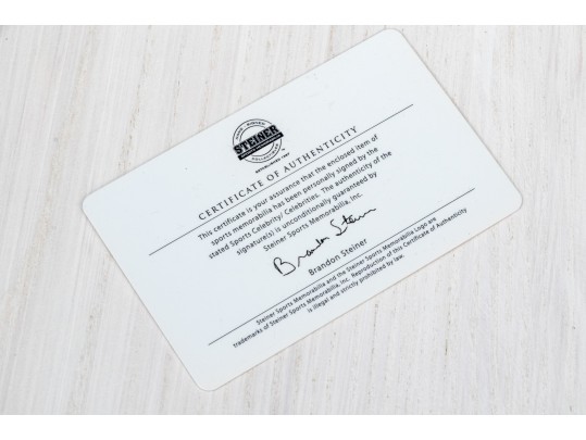 Autographed Manny Ramirez 2007 World Series Baseball