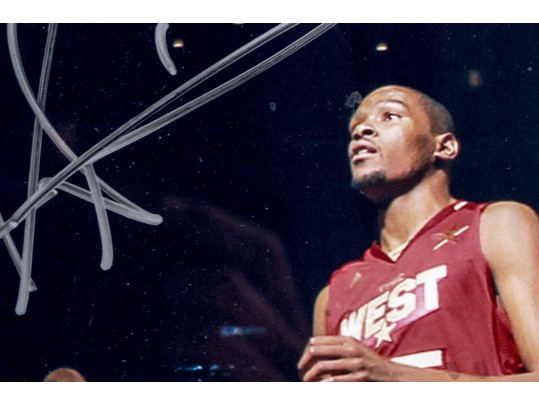 Basketball East V West Championship Game, Autographed By Amar'e Stoudemire 