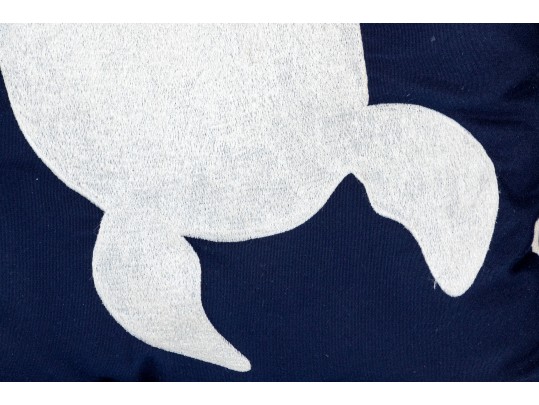 Adorable Pair Of Aquatic Life Accent Pillows 