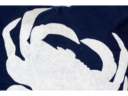 Adorable Pair Of Aquatic Life Accent Pillows 