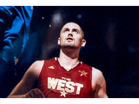 Basketball East V West Championship Game, Autographed By Amar'e Stoudemire 