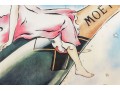 Moet Et Chandon Champagne Reproduction Advertising Poster, Framed