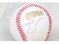 Autographed Manny Ramirez 2007 World Series Baseball