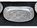 Collection Of Five Nambe & Wiltonware Aluminum Serving Pieces