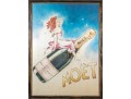 Moet Et Chandon Champagne Reproduction Advertising Poster, Framed