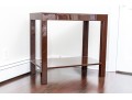 Awesome Lacquered Small Parson’s Style Table 