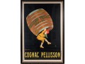 Cognac Pellisson Framed Reproduction Advertising Poster