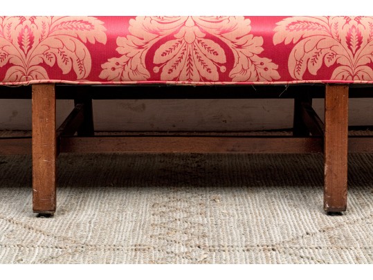 Chippendale Mahogany Upholstered Camel-Back Sofa, Circa 1775