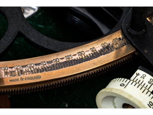 Vintage Henry Hughes & Son Ltd. London, Huson, The Sextant No. 31246 